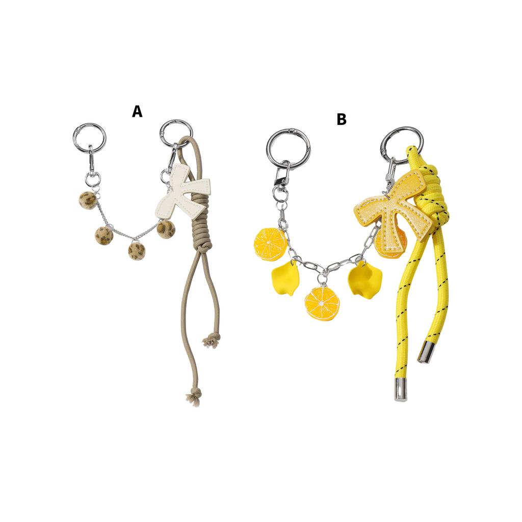 Милая цепочка для сумки с бантиком, эстетичные помпоны, кисточки, подвеска-шарм для сумки через плечо, рюкзака и кошелька для украшения