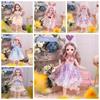 23 Movable Jointed 30CM 23 Movable Jointed Dolls Brown Eyed Dress DIY Toy Dolls  Girls