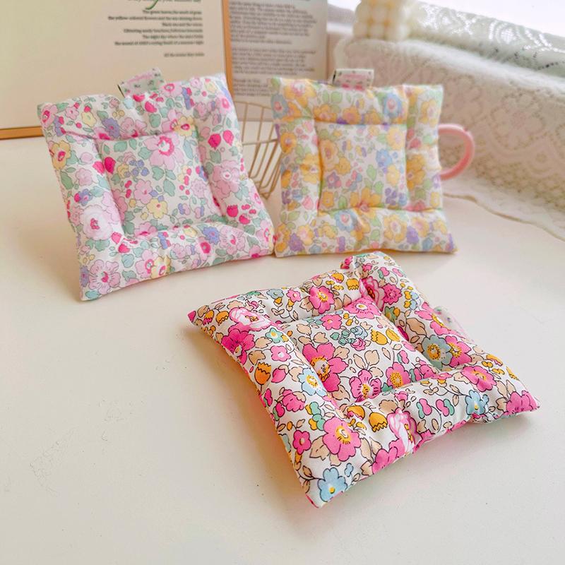 1 шт. Хранение ключей Модный реквизит для фотосъемки Кухонные принадлежности Мягкий утолщенный домашний декор Хлопковая подставка для подстаканников Коврик для украшений