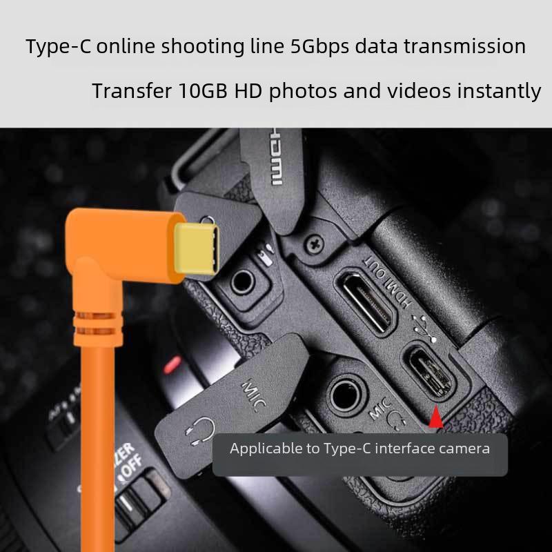 USB 3.0 Cable for Canon, Nikon, Sony Cameras & Online Shooting Data Transfer.