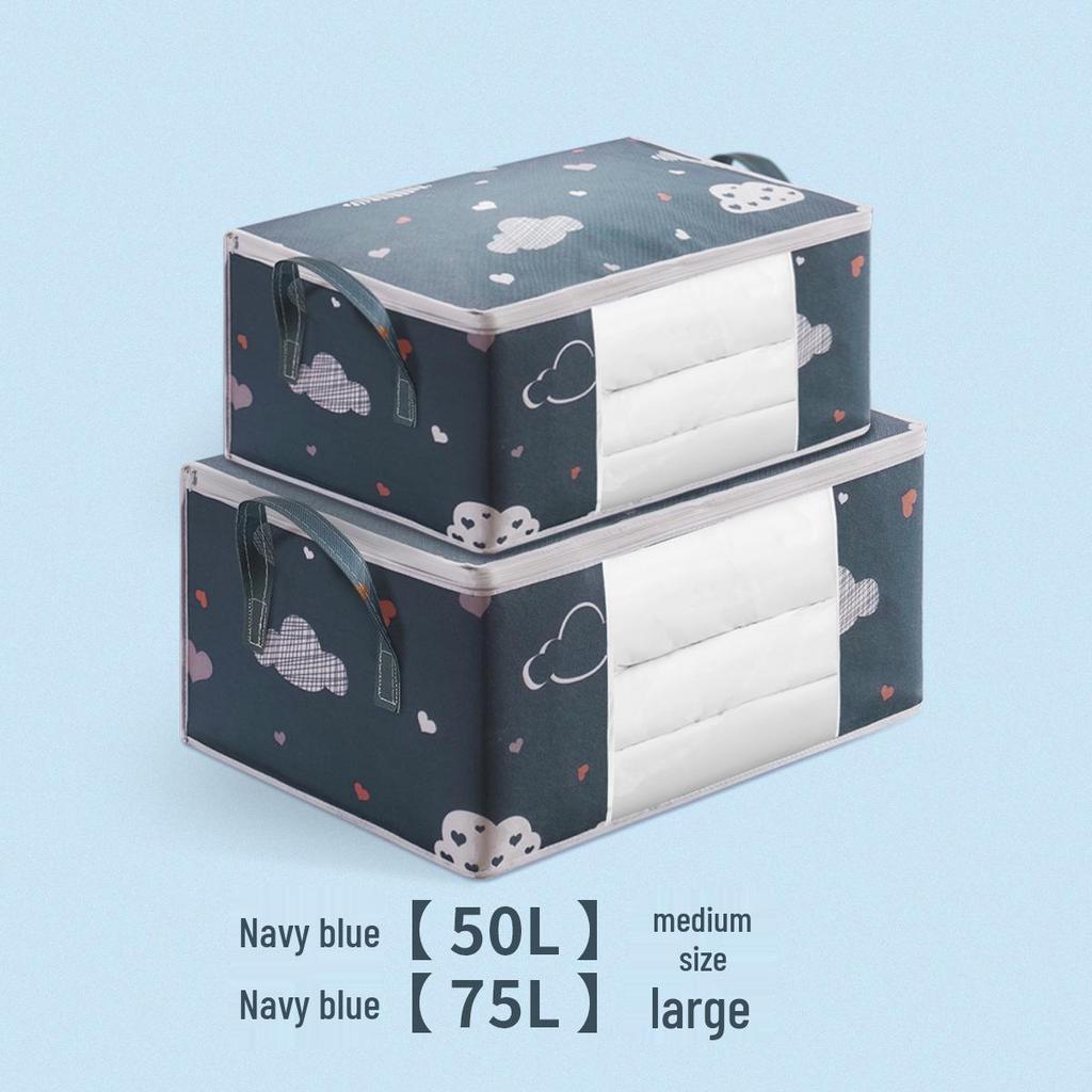 Waterproof Quilt & Clothes Storage Bag with Large Capacity - Transparent & Multifunctional Packing Box