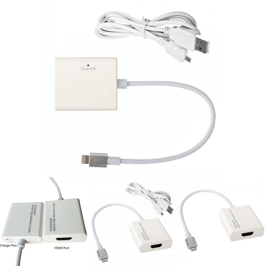Кабель-адаптер Apple Lightning на HDMI с медным сердечником для зеркалирования экрана и потоковой передачи HD-видео