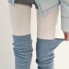 Miu Series Autumn And Winter Knitted Knee-Stepping Socks Nested, Wearing Pantyhose To Keep Warm And Thin, High Leg Covers, Stacked Stockings