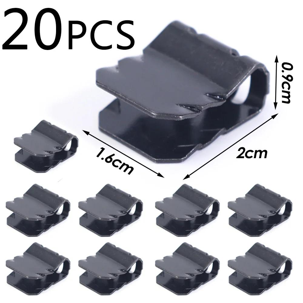U-shape Clips Car Front Fender Bumper Cover Clip Kit Engine Guard Buckle for Auto Motorcycles Trucks Mudguard Fastener 20/10pcs
