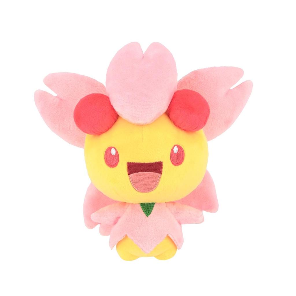 Sanei Boeki Pokémon ALL STAR COLLECTION Cherrim (Positive Form) (S) W20 x D12.5 x H19cm Plush Toy PP295
