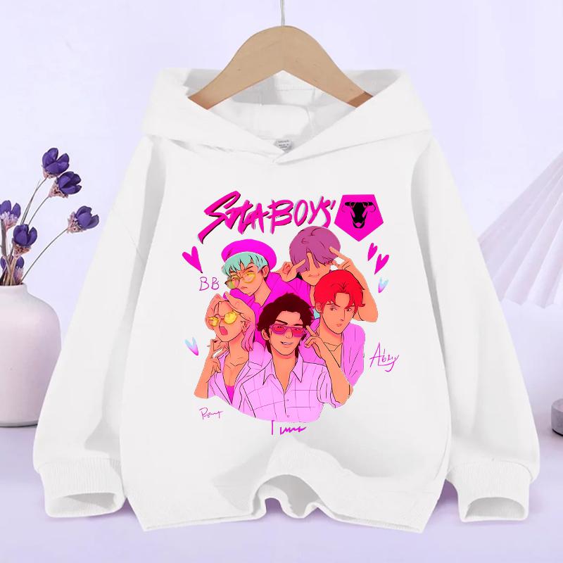 Kpop Demon Hunter Best-selling Children Kawaii Irumi Mira Zoe Hoodie 2025 Autumn Winter Fashion Casual Girls Sports Hoodie