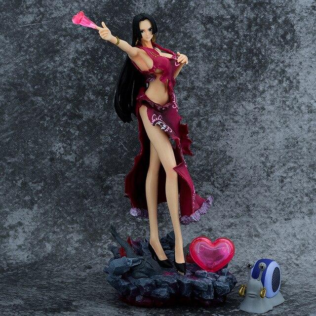 35cm Anime One Piece Figure Archery Empress Ls Boa ·Hancock Seven Martial Sea Gk Statue Pvc Model Figure Toys Kids Xmas Gifts