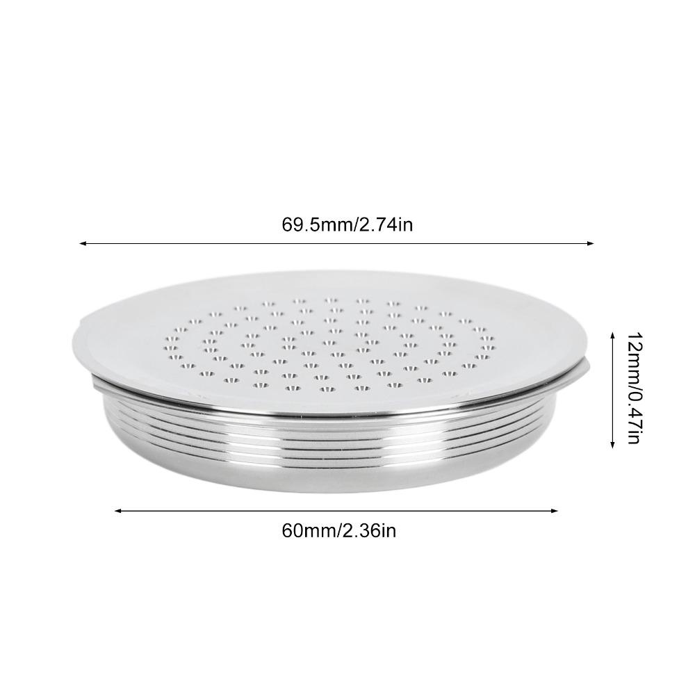 304 Stainless Steel Reusable Coffee Pod Filter Set Refillable Capsule Cup  For Senseo Coffee Makers