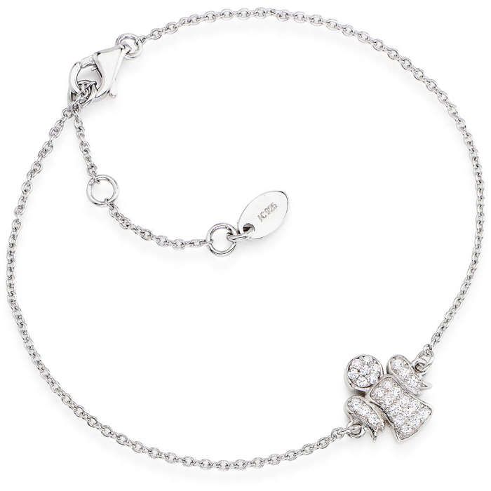 Bracelet - AMEN - San0151 - Argent - Zirconium - Pour Femmes