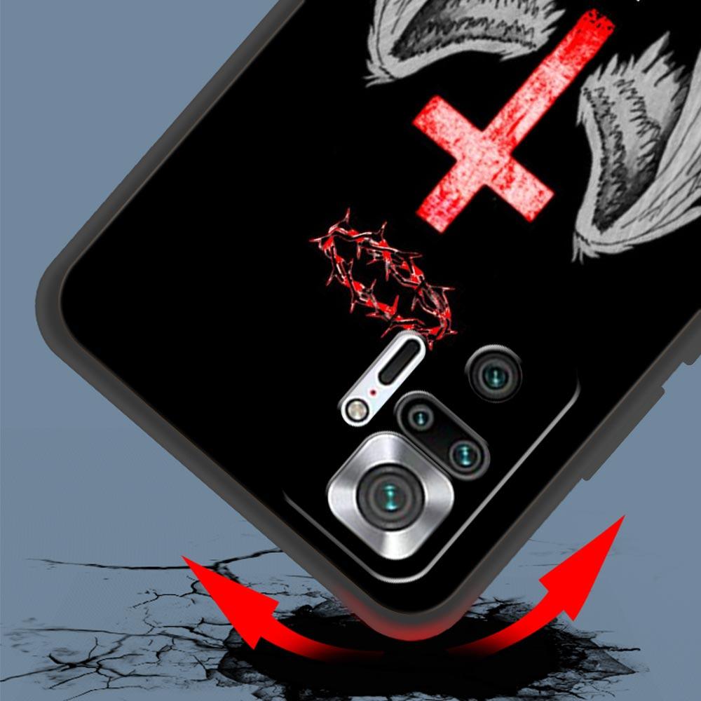 Чехол для телефона с элементом дизайна в виде перекрестного узора для Redmi 14C 10C Note 15 14 13 12 10 11 K40 Pro Plus 5G, мягкий ТПУ, ударопрочный, Capas