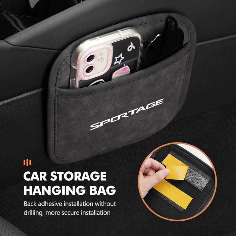 Multiuse Car Storage Bag Hanging Door Side Stowing Pocket For KIA Sportage Ceed Sorento Niro Cadenza Proceed Sephia HP4