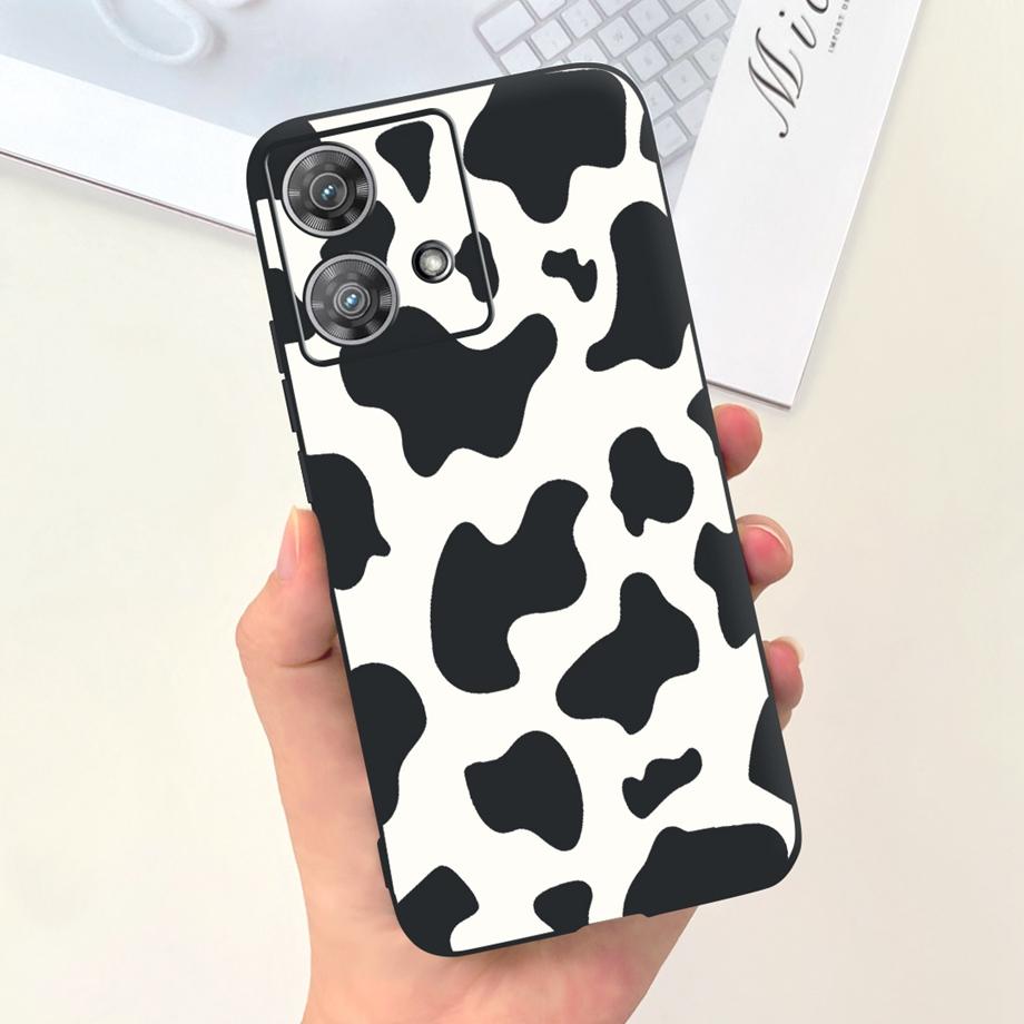 For Motorola Moto Edge 40 Neo 5G Case Cool Style Soft Silicone Rubber Anti-knock Phone Cover Cartoon Pattern Fundas Edge40 Neo
