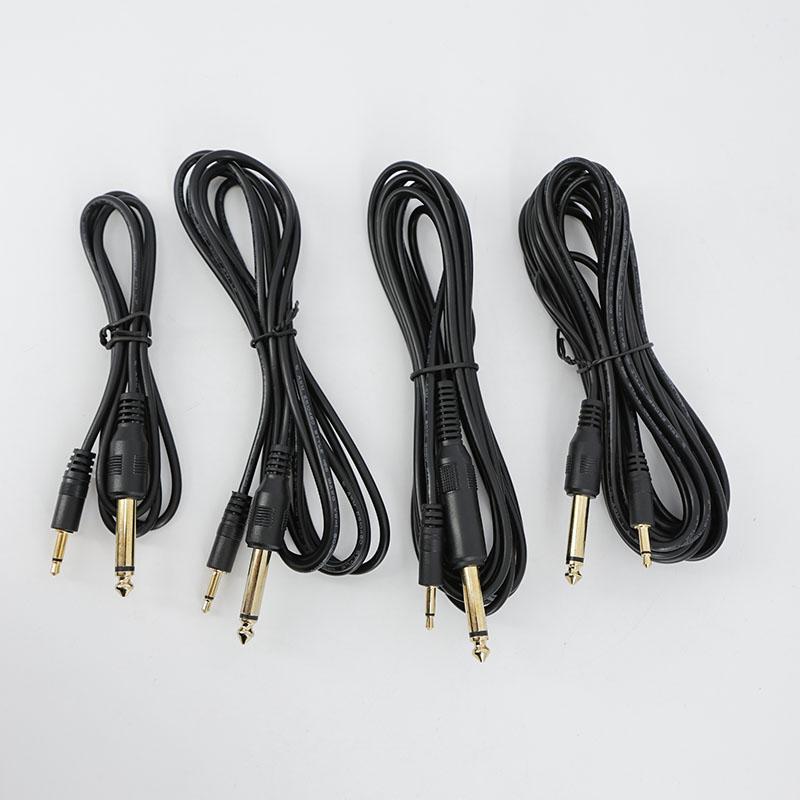 Gold plated mono 6.5mm 6.35mm male jack to 6.35 3.5mm Male Audio Cable 3.5 Male to 6.35 Male Audio Cord Wire 6.35 3.5