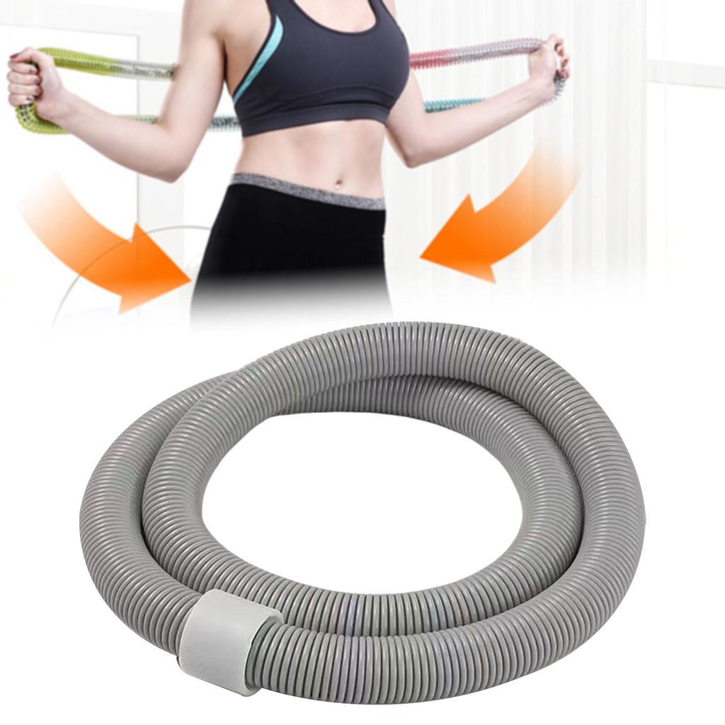 Утяжеленный мягкий пружинный хула-хуп для взрослых – Складной фитнес-обруч,