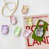 Cartoon Cute Laser Bear Magnetic Phone Grip Holder Socket Pocket Support for Magsafe IPhone Mac Safe Ring Finger Expanding Stand