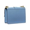 Michael Kors MK Greenwich Сумка на плечо/через плечо Женские сумки Кожаная с клапаном и круглым логотипом-буквой Цепочка Светло-синяя 32S1GGRC0L-457