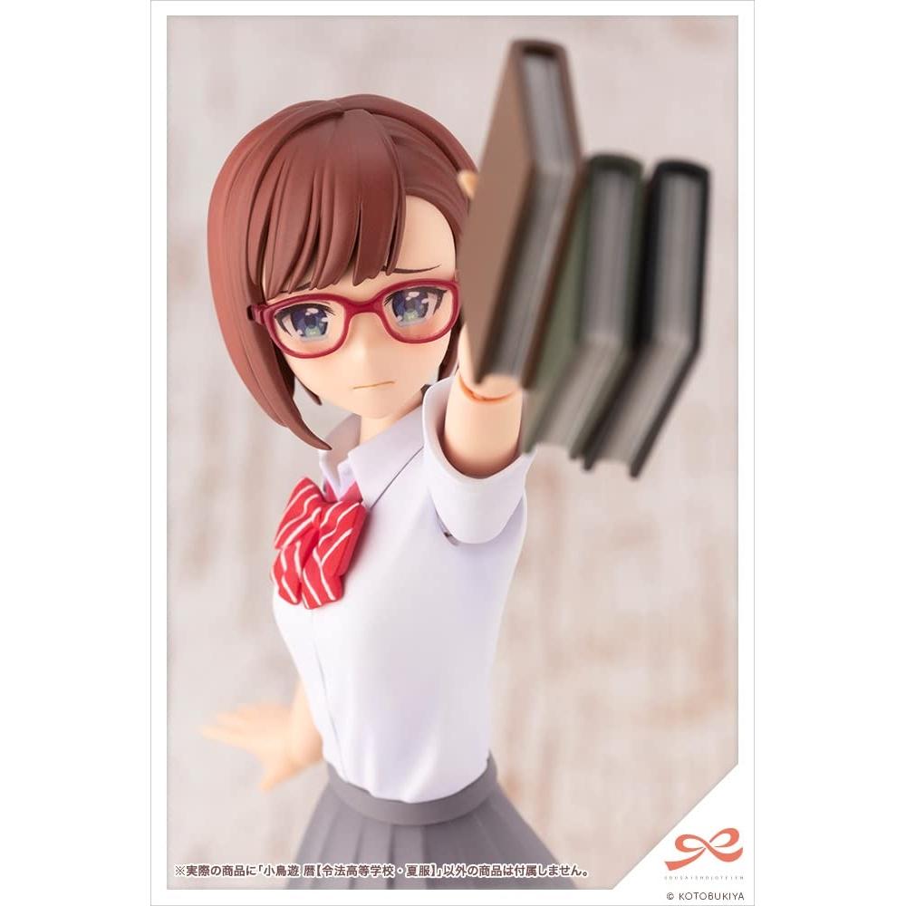 Kotobukiya Календарь для девочек «Сад Сосай Которию» [Летняя одежда для старшей школы Рейхо] Высота прибл.. 153мм 110 масштаб пластиковая модель литье цвет JK011