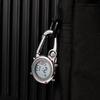JEWELRYWE Часы-карабин с цифровым дисплеем, карманные часы-брелок с зажимом, унисекс, оранжевые