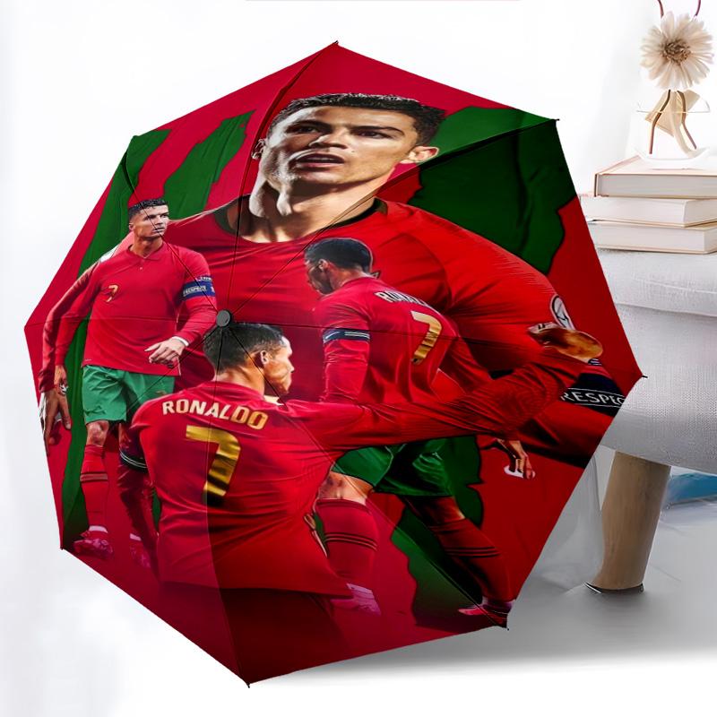 Ronaldo's Legacy Folding umbrella travel Suitable for all seasons outdoor Umbrella Sun umbrella