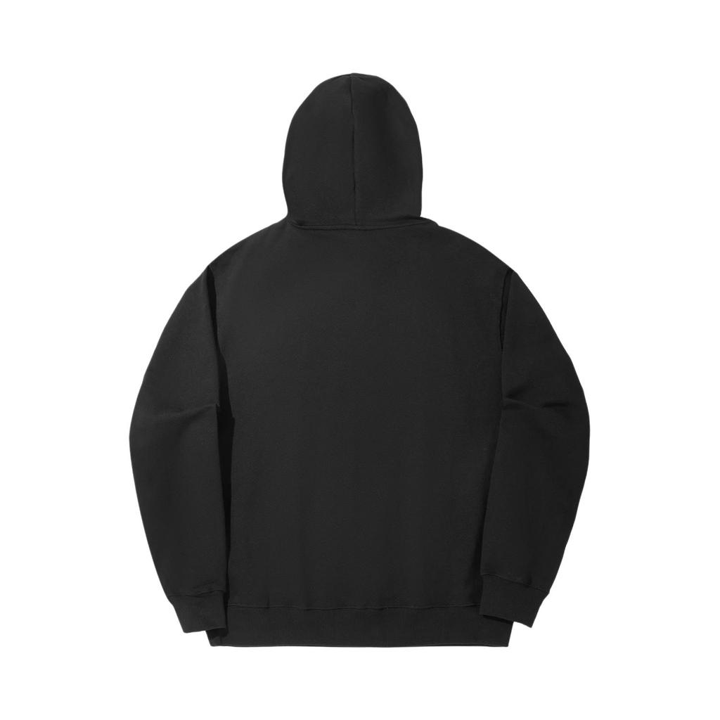 Li Ning Sweatshirts Unisex Black Hooded Moderate Regular AWDUJ21-1