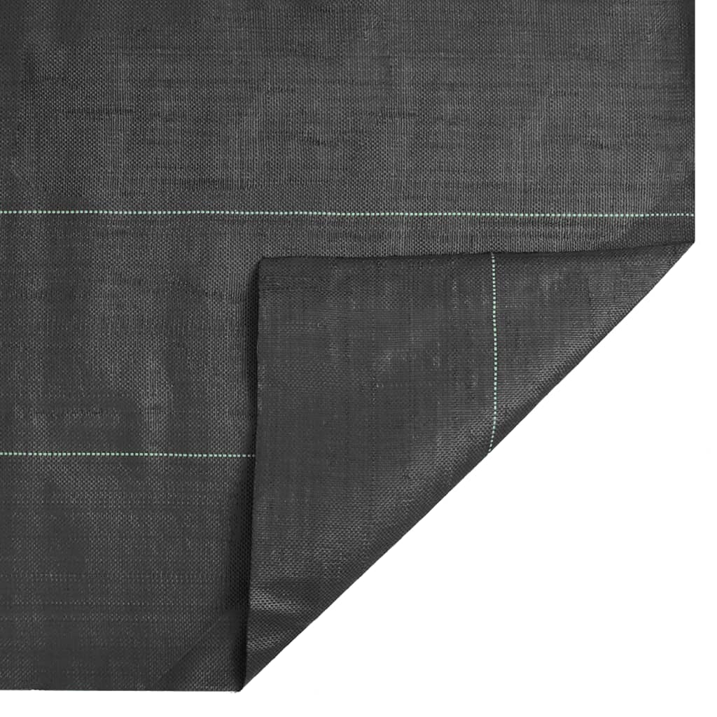 Vidaxl Agrowłóknina Antychwastowa, Czarna, 0,5X100 M, Pp