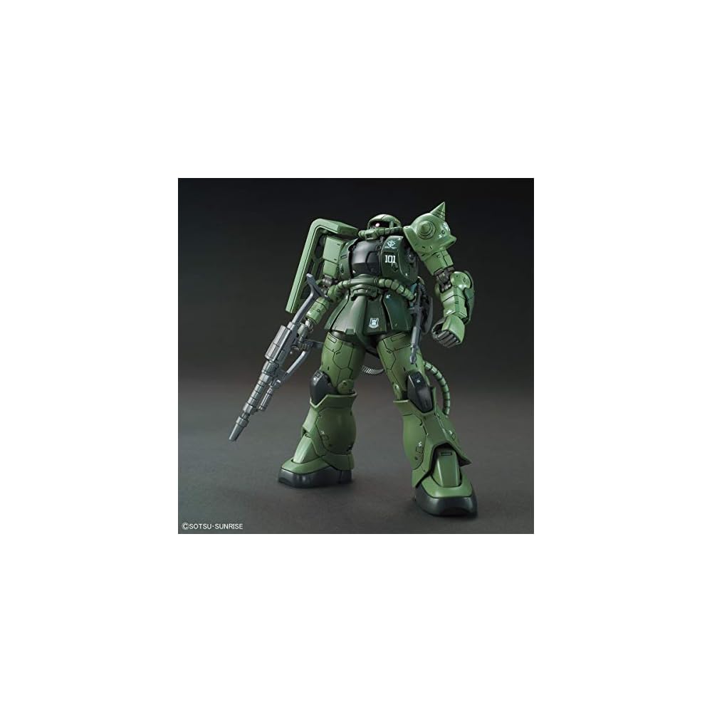 Bandai Spirits HG Мобильный доспех Гандам: Происхождение Заку II C-6/R6 Масштаб 1/144 Пластиковая модель-конструктор с цветовой кодировкой