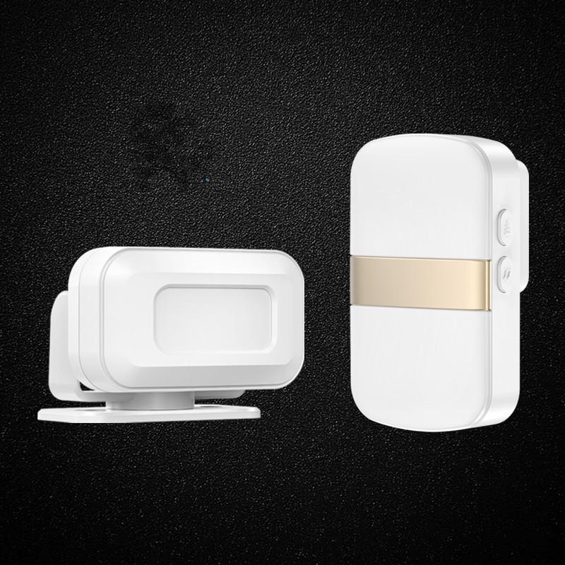 Long-Range Wireless Door Sensor Welcome Chime for Supermarkets and Shops