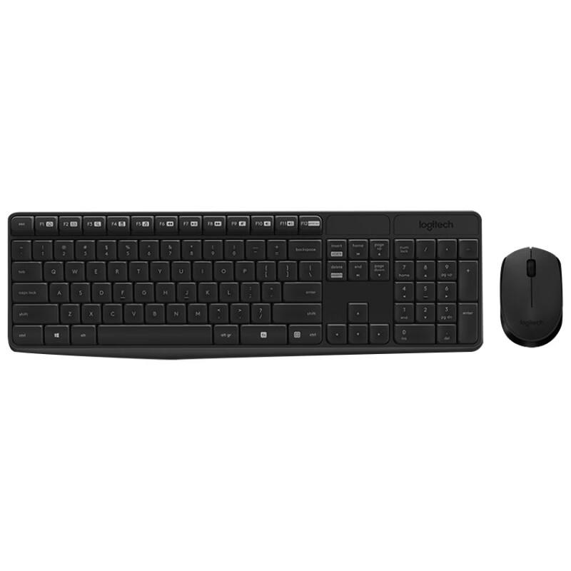 Logitech Беспроводной комбо-набор клавиатура и мышь MK235