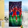 Haaland Beach Towel Soft Durable Quick-Dry Comfortable Lightweight Perfect for Traveling Yoga Camping and Swimming