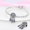 Синие Ловцы Снов Шармы Медные Оригинальные Бусины Подходят для Originalcharms Браслета Бусины Украшения Подарки Для Женщин
