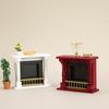 1/12 Dollhouse Mini Fireplace Model Dollhouse Living Room Furniture Decoration