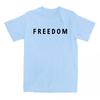 Freedom Charlie Kirk T-shirt Cotton Loose Casual Female/Male Tshirts Unisex Streetwear America American Fashion Women T Shirts