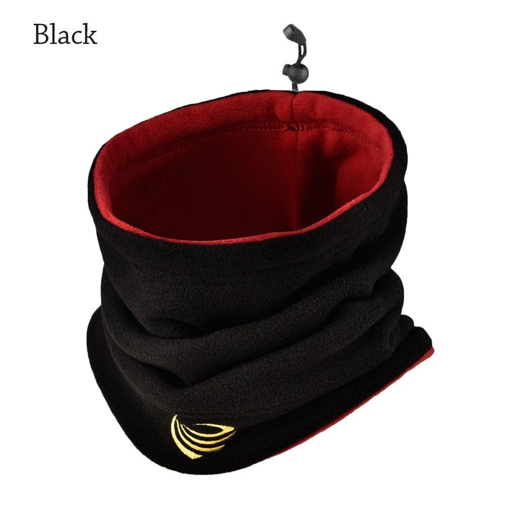 Winter Snowboard Face Cover Ski Tube Scarf Cold-proof Collar Half Face Mask Fleece Neck Gaiter