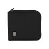 Travel Accessories Travel Accessories Round Zipper Bifold Wallet Thin Compact No Coin Purse Lots of Cards Black 610395 [Victorinox] 5.0 5.0 Men's []