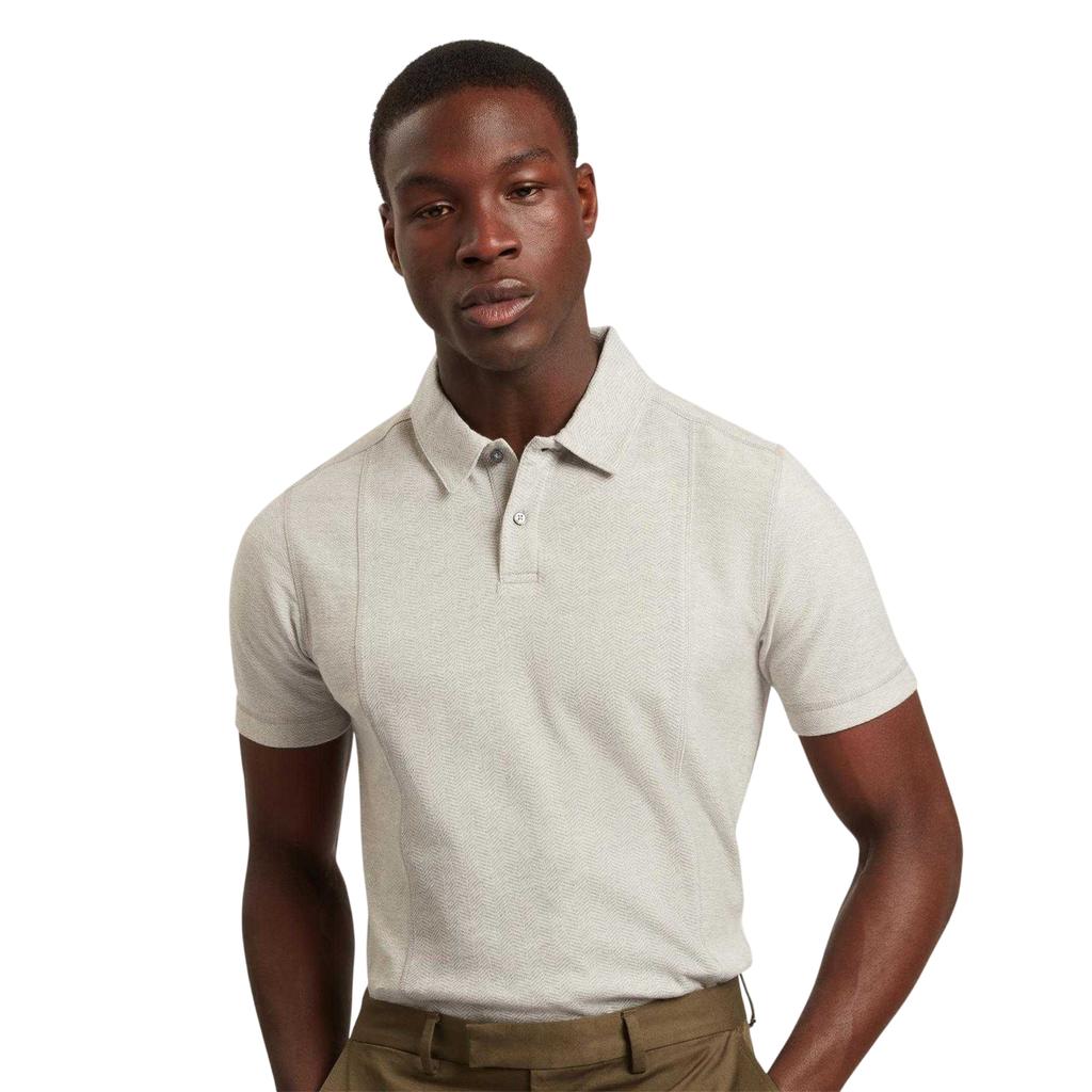 Ted Baker Mens Panpolo Bone Polo Shirt