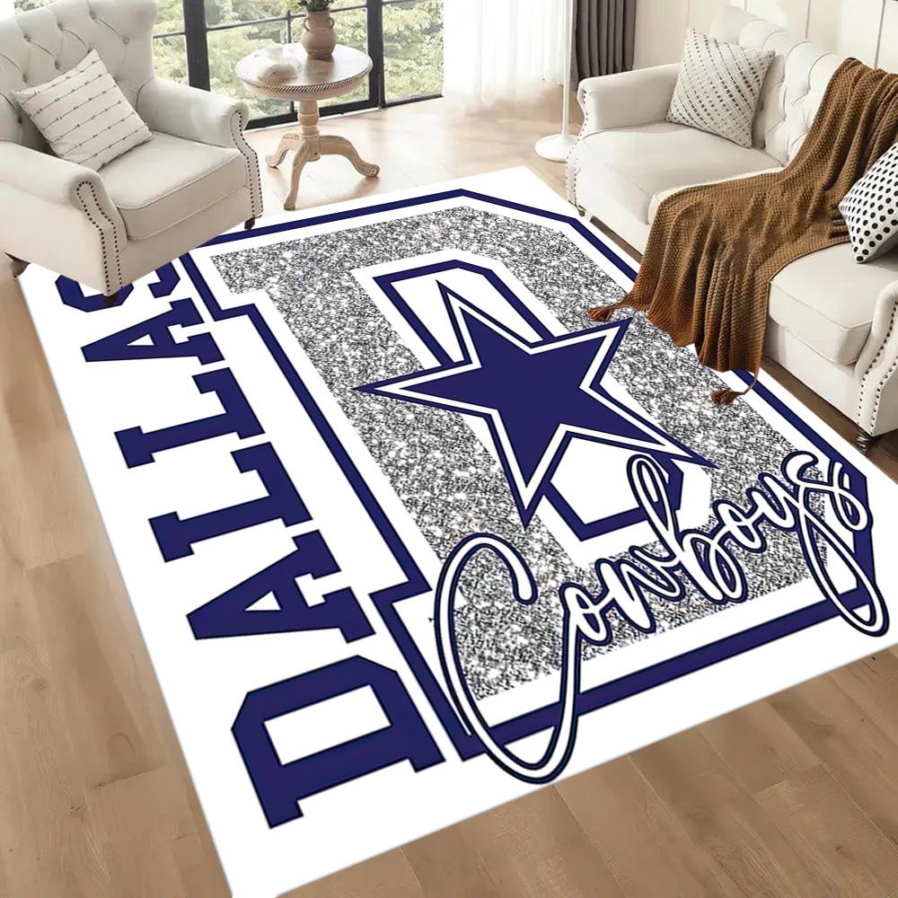Dallas Carpet Suitable for Playrooms Kitchen Game Room Dormitory Antislip Carpet Office home decor Birthday/Christmas Gift