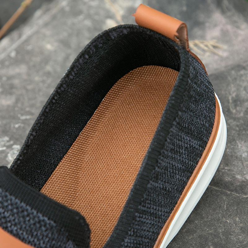 2024 Мужские повседневные туфли-лоферы без застежек, деловые легкие туфли, европейский размер 45