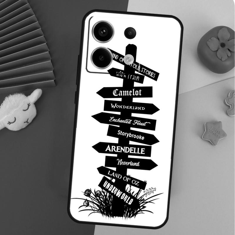 Once Upon A Time Case For Xiaomi Redmi 12C 13C 14C 10C Redmi Note 14 Pro 13 12 11 9 10 9S 10S 11S 12S Cover