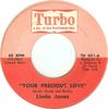 7-дюймовая пластинка LINDA JONES - Your Precious Love TU021 Turbo Records 1972 US Соул/Фанк Б/У