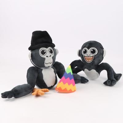 Новая плюшевая кукла Gorilla Tag Monke, черная длинная рука, плюшевая кукла из мультфильма