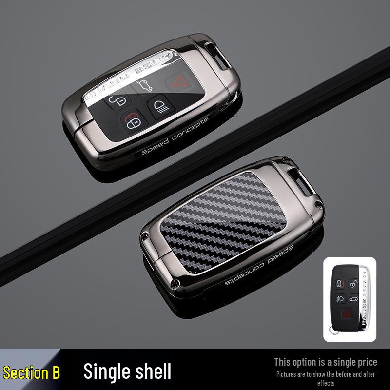 Чехол для ключа Land Rover и Jaguar для Range Rover, Discovery, Defender, Evoque, Velar, Sport, Freelander - Защитный корпус