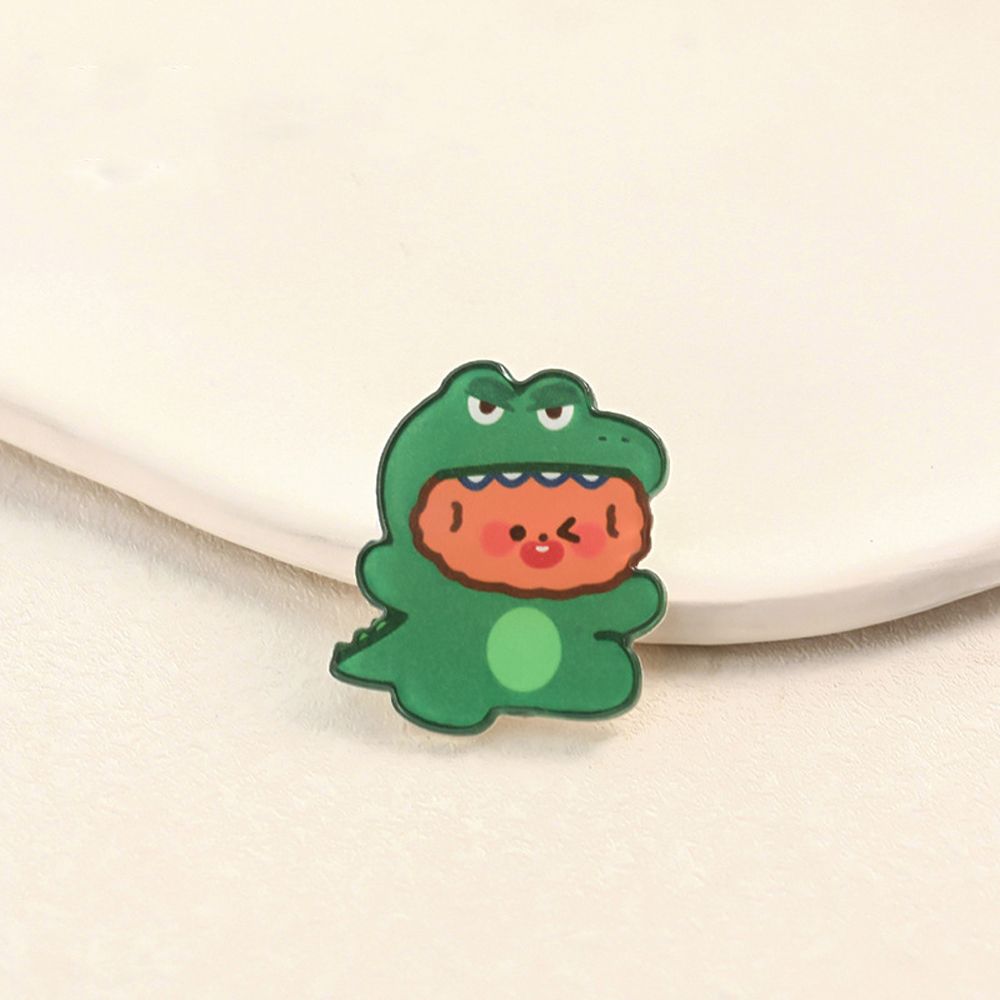 Японская простая милая симпатичная акриловая студенческая модная бижутерия мультяшная брошь корейский стиль брошь украшение на сумку