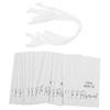 24Sets Chair Reserved Signs Vintage Look Ribbon Attached Seat Tags for Ceremony Reception Event Pew Hanging Decorations
