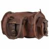 Сумка из козьей кожи, коричневая, дорожная сумка для спортзала, натуральная мужская сумка, винтажные сумки