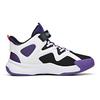 Anta Баскетбольные кроссовки Kids Cement Nemesis Velcro с нескользящей подошвой, амортизирующие, износостойкие, дышащие, средней высоты, детские баскетбольные кроссовки A312131153A-3
