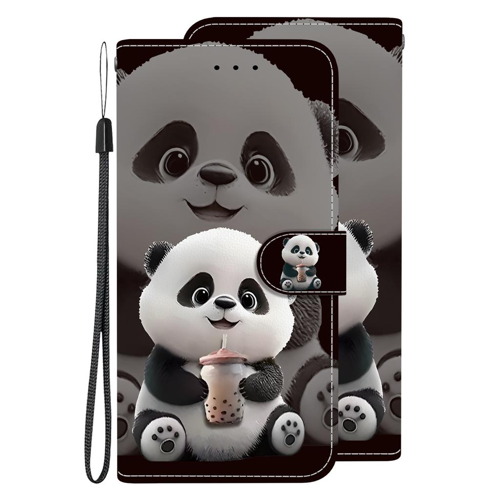 Чехол-книжка из искусственной кожи ручной работы для Samsung Galaxy A07 (A075F/A075M)- Противоскользящий ударопрочный чехол с ремешком на запястье и дизайнами в виде сердец/роз и кошек