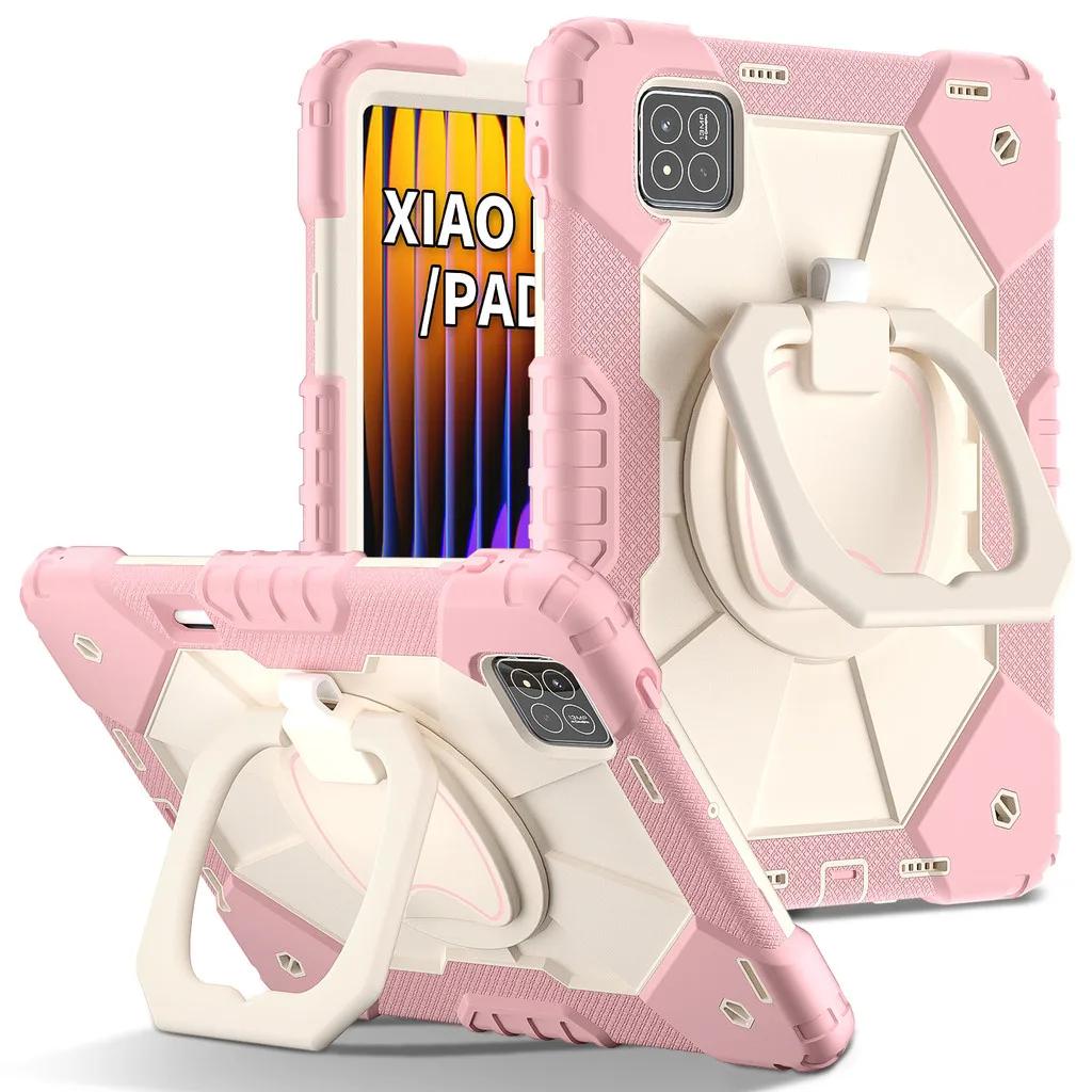 Детский бронированный чехол для нового XIAOMI Pad 7 Pro 11,2 дюйма 2024 Mi Pad 7 11,2" Чехол для планшета с ручкой и подставкой Прочный противоударный чехол