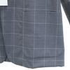 Неиспользованный uniform experiment 20SS Пиджак приталенного кроя в клетку 'оконная рама' Мужской Б/У