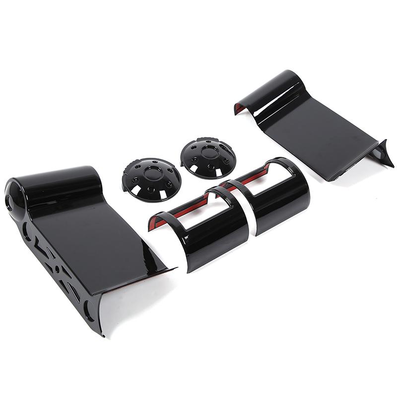 For Toyota FJ Cruiser 2007-2021 ABS Car Side Air Outlet Frame Air Conditioner Air Outlet Frame Interior Accessories