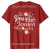Funny Soon To Be Grandma Est 2026 Pregnancy Announcement Tshirts Men Casual Tshirt 100 Cotton Loose Oversized T Shirt Summer